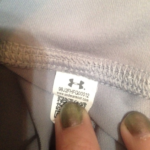 Under armour grey gym workout pants leggings XS - Picture 9 of 11